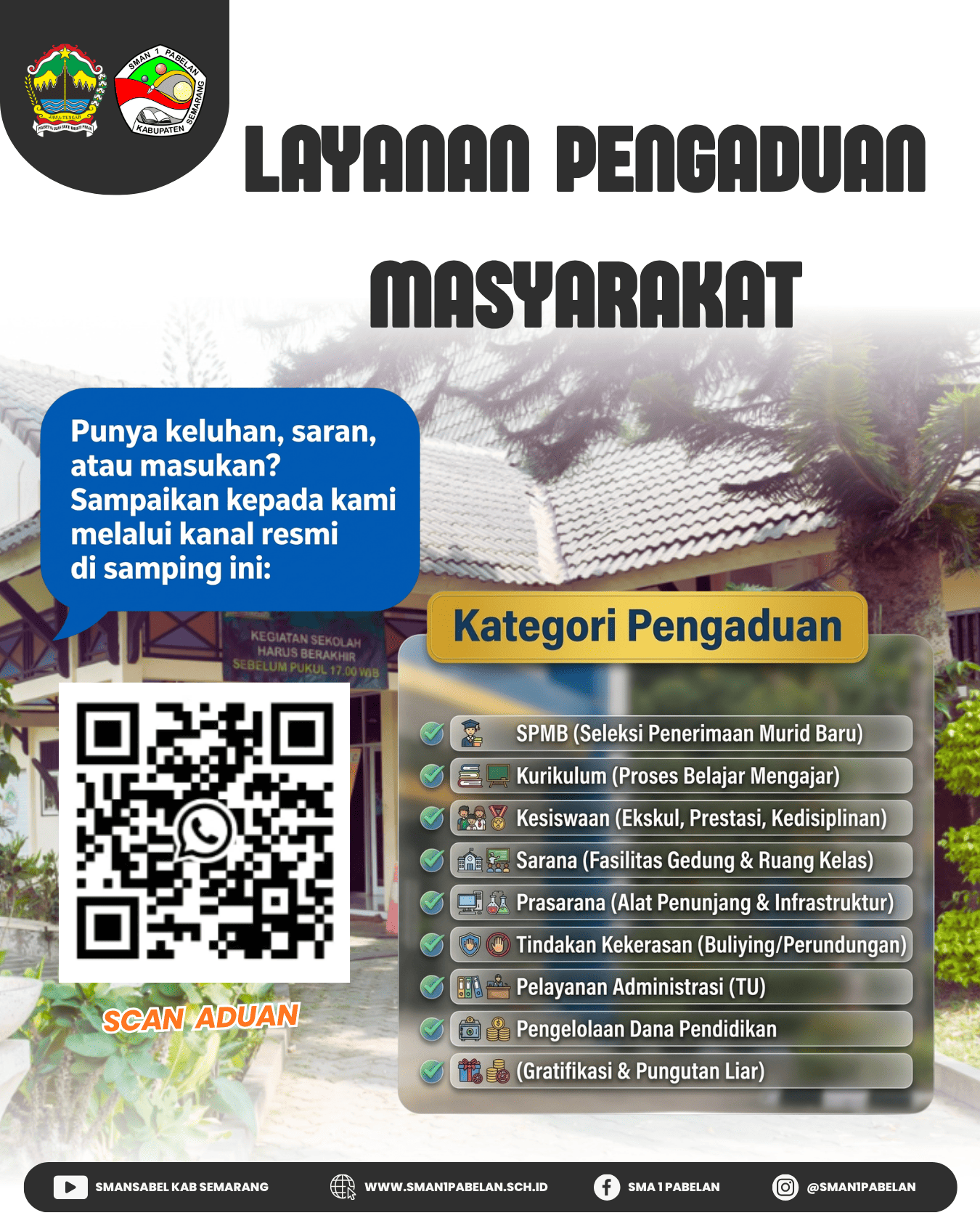 Layanan Pengaduan Masyarakat